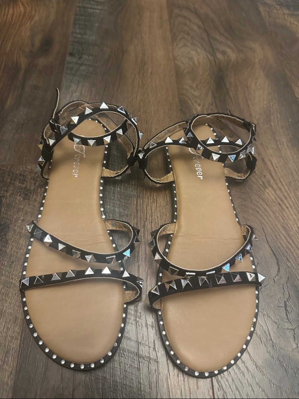 Forever Lexi Studded Sandals